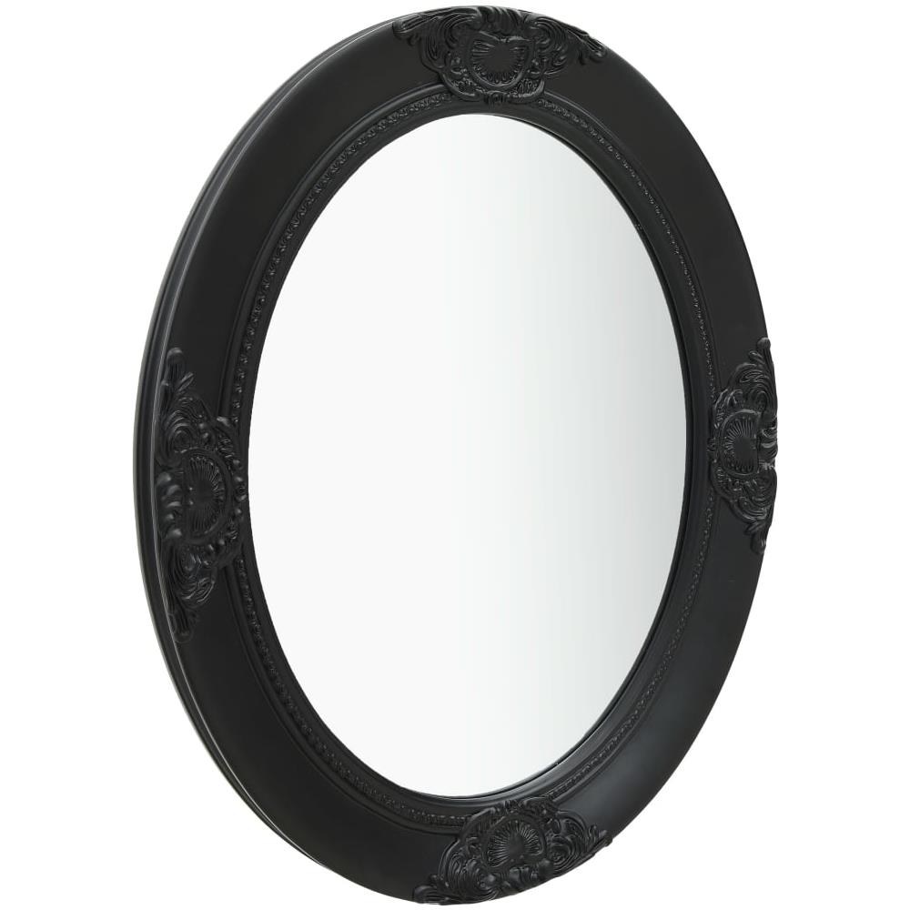 Specchio Da Parete Stile Barocco 50x60 Cm Nero - Foto 2