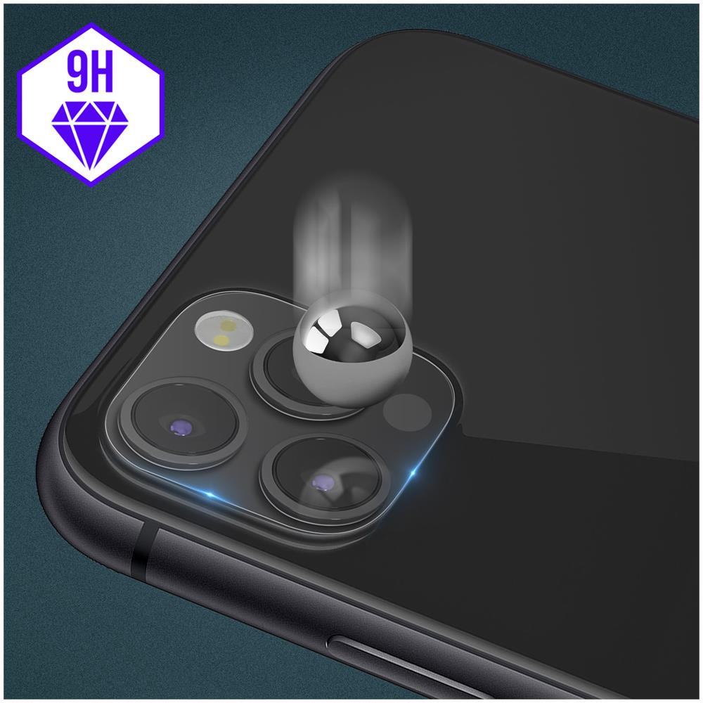 Vetrino Protezione Fotocamera Iphone 12 Pro Max Obiettivo Posteriore Trasparente - Foto 2