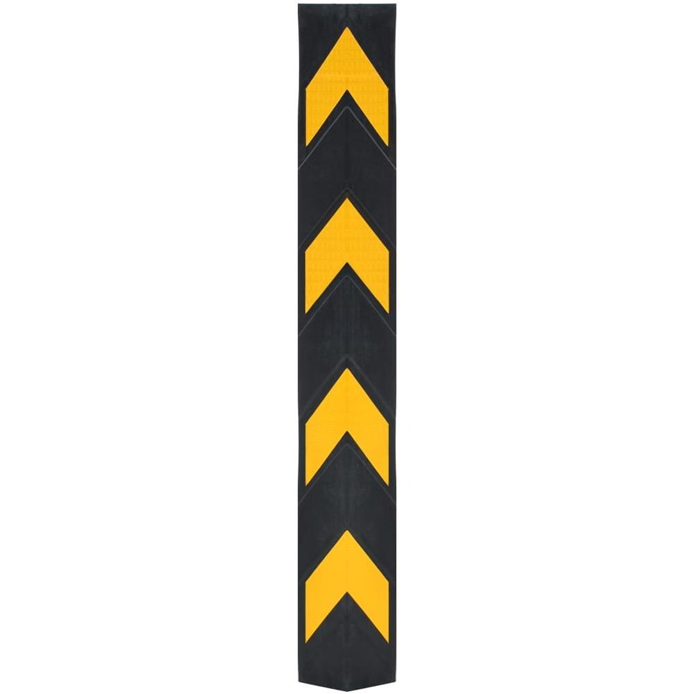 Protezioni Angolari Riflettenti 10 pz in Gomma 80 cm - Foto 2