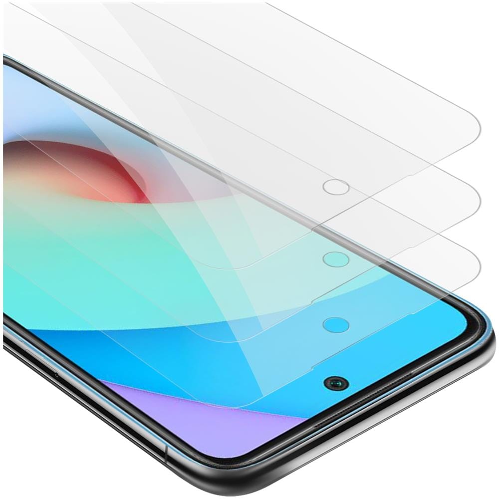 3x Pellicola Di Armatura Compatibile Con Xiaomi Redmi 10 / Redmi Note 11 4g In Elevata Trasparenza - 3x Vetro Temperato (tempered) Di Protezione Del Display In Durezza 9h Con 3d Touch - Foto 1