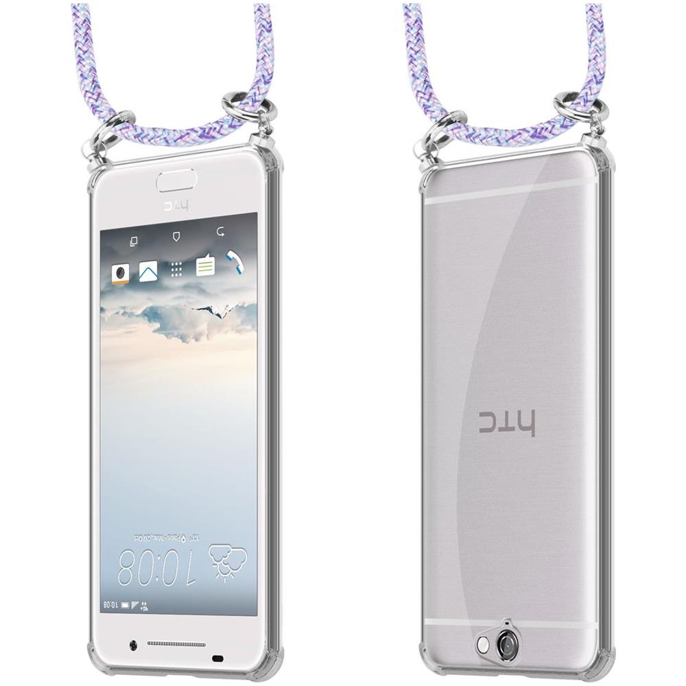 Catena Di Telefoni Cellulari Compatibile Con Htc One A9 In Unicorn - Coperchio Protettivo In Silicone Con Anelli D'argento, Cinturino In Corda E Custodia Staccabile - Foto 8