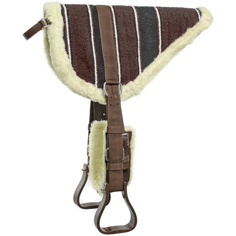 Sella Shetty HKM Per Pony - Con Staffe E Ginocchiere, Colore Nero - Foto 9