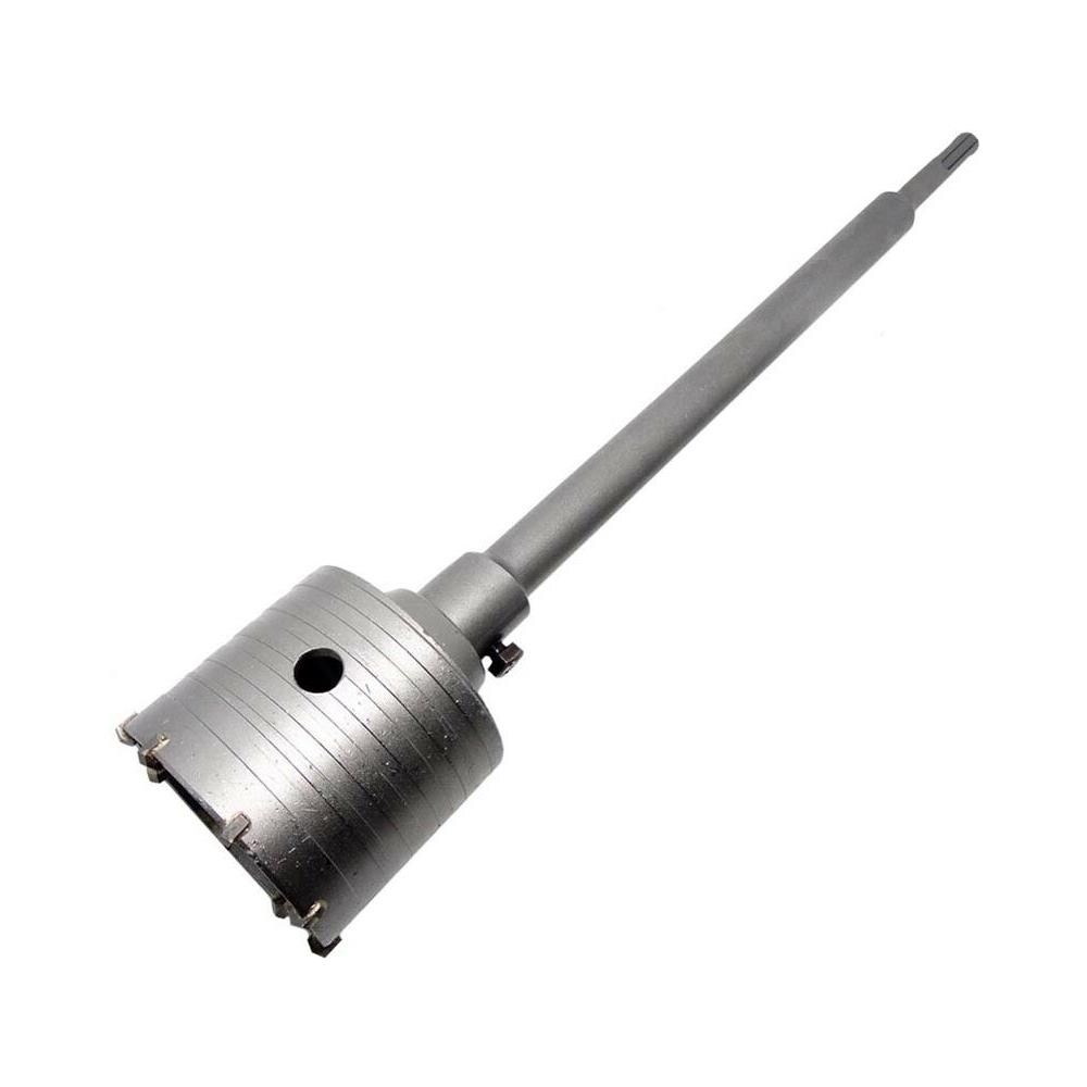 Fresa Carotatrice A Tazza 90 Mm Asta Prolunga 60cm Per Trapano Attacco Sds Plus - Foto 1