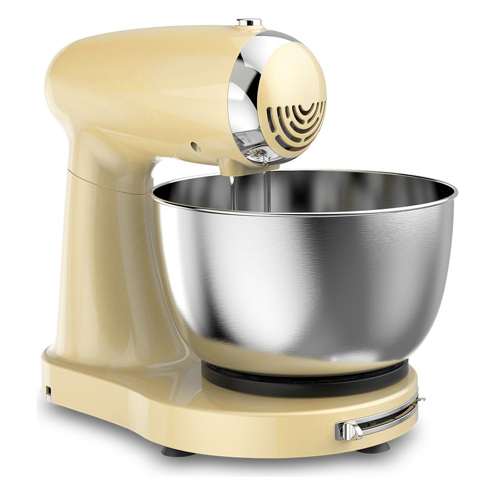 Frullatore Mixer Ed Impastatrice 3 In 1 350W 3.2L 5 Velocità Colore Beige - Foto 3