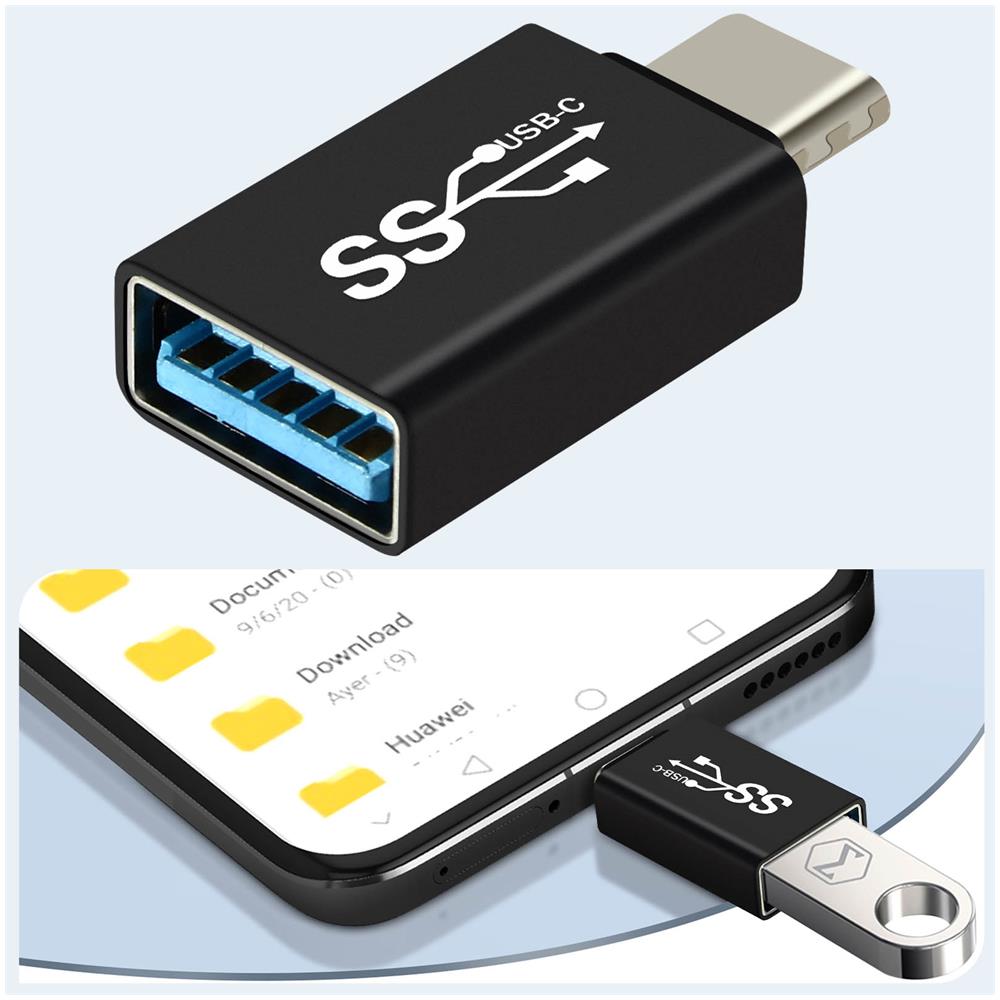 Adattatore Usb - + Usb, Confezione Di 4 Adattatori Otg Maschio Femmina - Foto 2