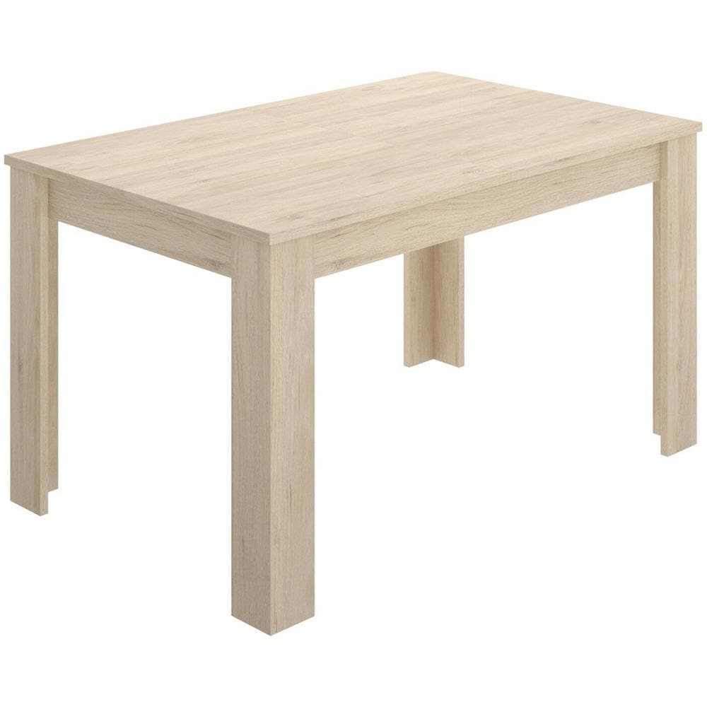 Tavolo Allungabile Caladora, Consolle Estensibile Multiposizione, Tavolo Da Pranzo Con Allunga, 140/190x90h77 Cm, Rovere - Foto 2