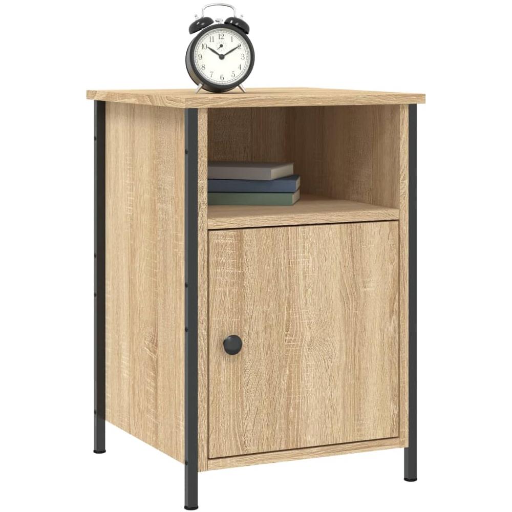 Comodini 2 Pz Rovere Sonoma 40x42x60 Cm In Legno Multistrato - Foto 3