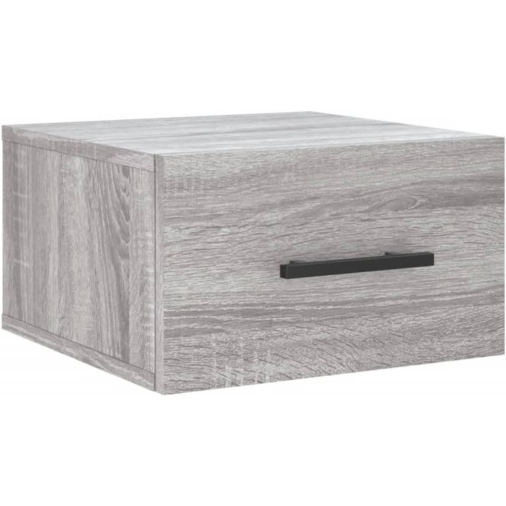 Comodino A Muro Grigio Sonoma 35x35x20 Cm - Foto 2