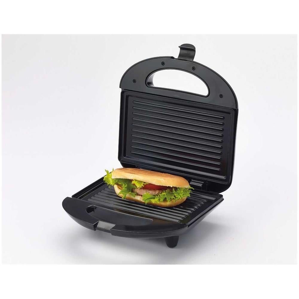 1980 Toast & Grill Easy Potenza 750 Watt Colore Nero / Grigio - Foto 7