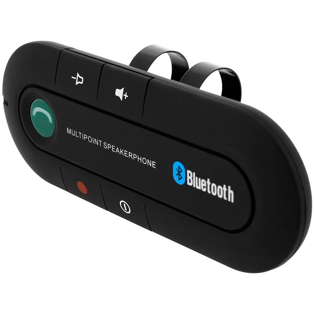 Kit Vivavoce Voiture Bluetooth Multipoint Fisaggio Parasole Trasmettitore Fm - Foto 2