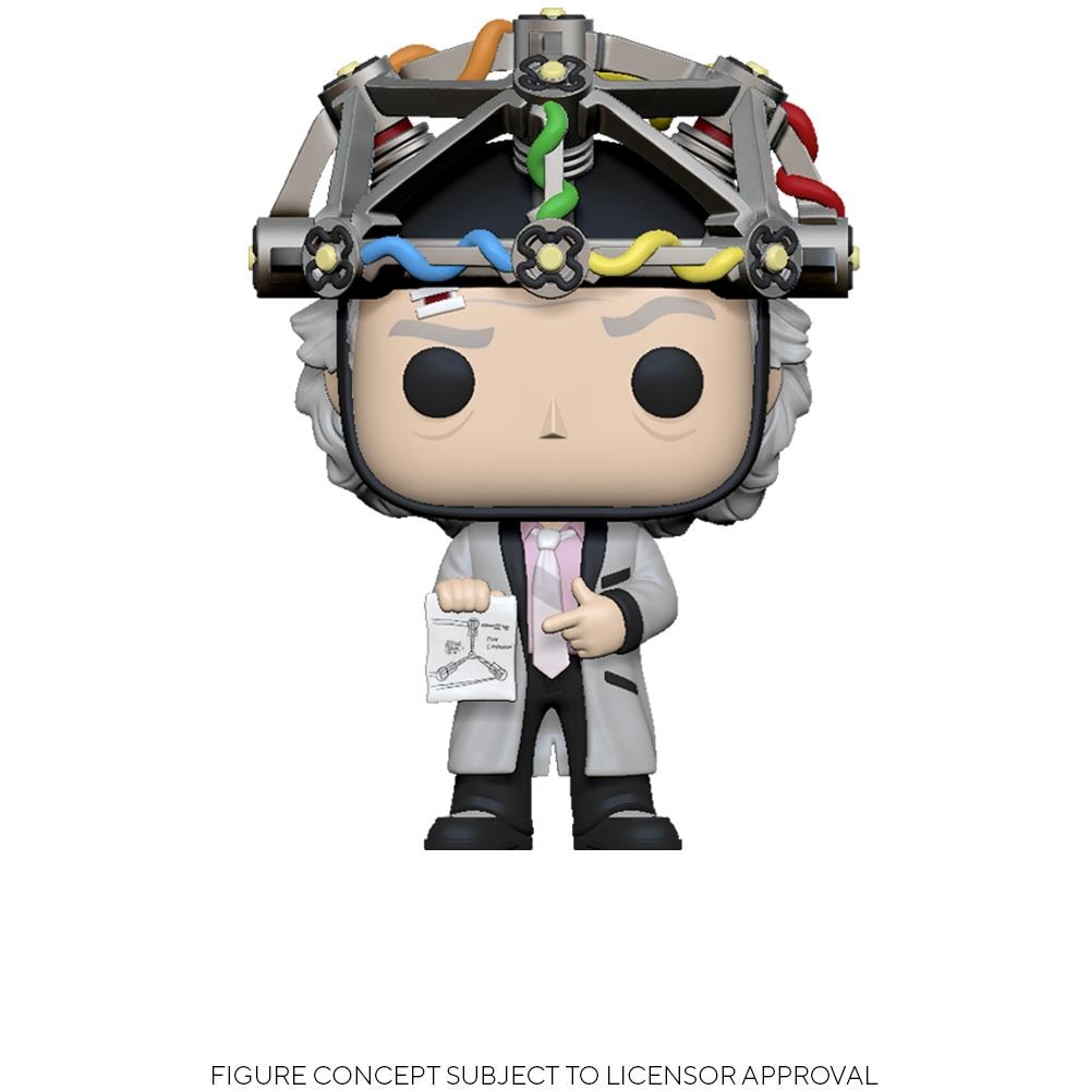 Figure POP! Vinyl Mov. : BTTF Doc Elmett.  - Foto 1