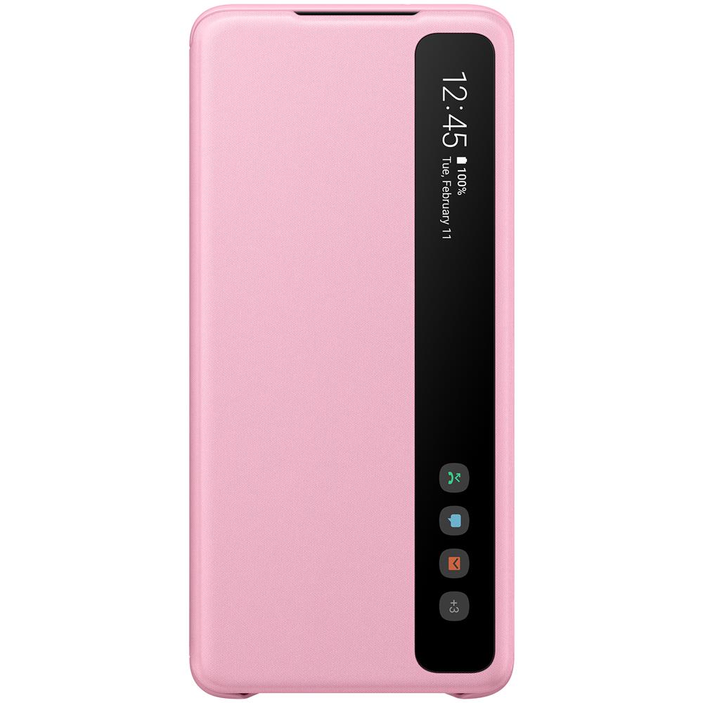 Custodia Clear View Cover Ef-zg985cpegeu Per Galaxy S20 Plus Sm-g985 Rosa - Foto 5
