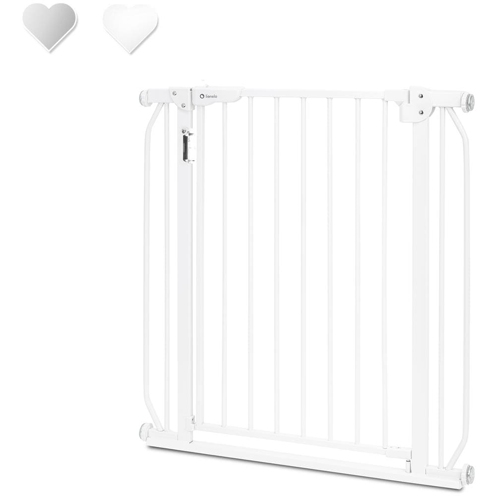 Truus Slim Led Cancelletto Di Sicurezza Lunghezza Da 75 Fino A 80 Cm, 105 Cm Con Estensione Fissaggio A Pressione Con Luci Led Con Sensore Crepuscolo (bianco) - Foto 1