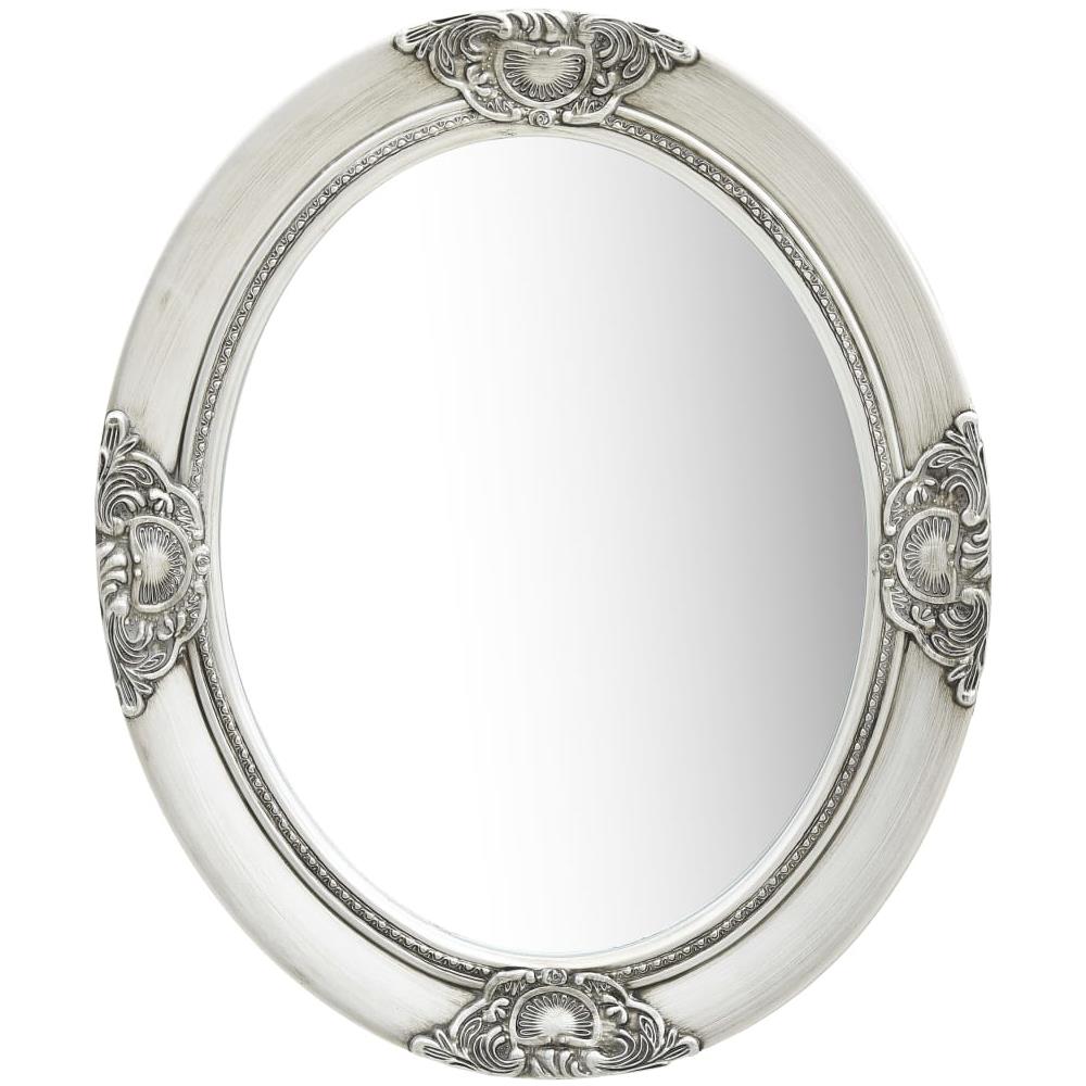 Specchio Da Parete Stile Barocco 50x60 Cm Argento - Foto 1