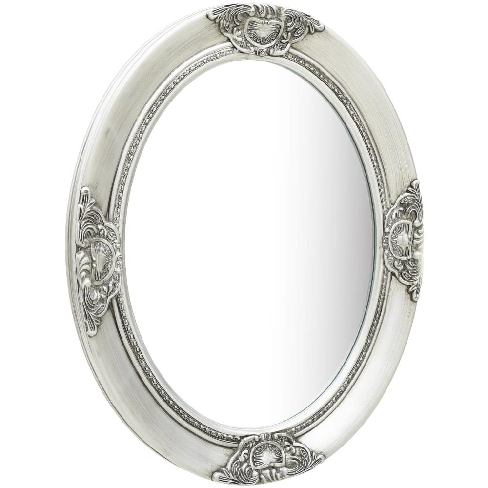 Specchio Da Parete Stile Barocco 50x60 Cm Argento - Foto 2