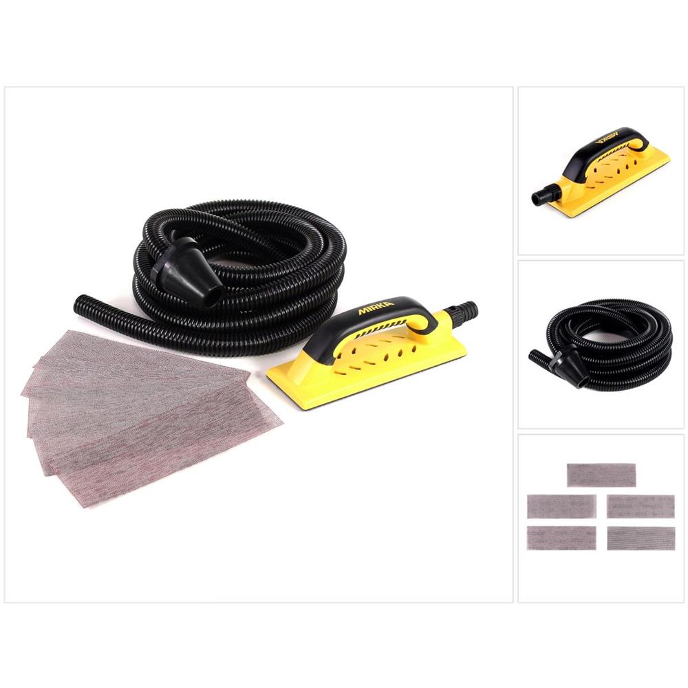 Kit01handy Handy Levigatura - 80 Mm X 230 Millimetri - Con Tubo Abranet Strisce - Foto 5