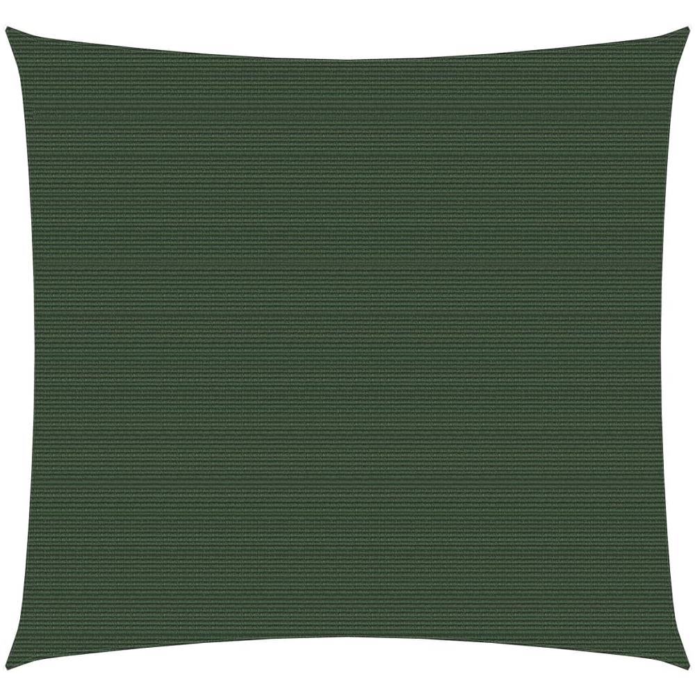 Vela Parasole 160 G / m? Verde Scuro 7x7 M In Hdpe - Foto 1