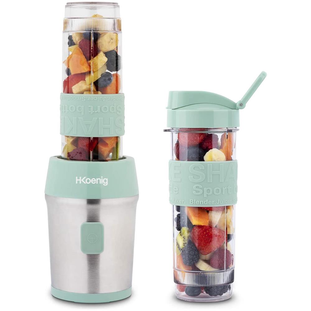 Mini Frullatore SMOO18 Capacità 0.57 Litri Potenza 300 Watt Colore Verde Pastello - Foto 1