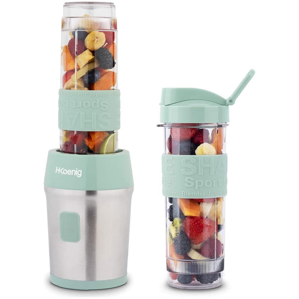 Mini Frullatore SMOO18 Capacità 0.57 Litri Potenza 300 Watt Colore Verde Pastello - Foto 2