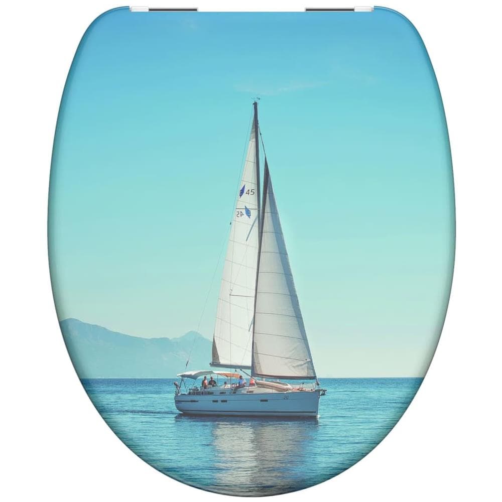 Tavoletta WC con Chiusura Ammortizzata SAILING - Foto 2