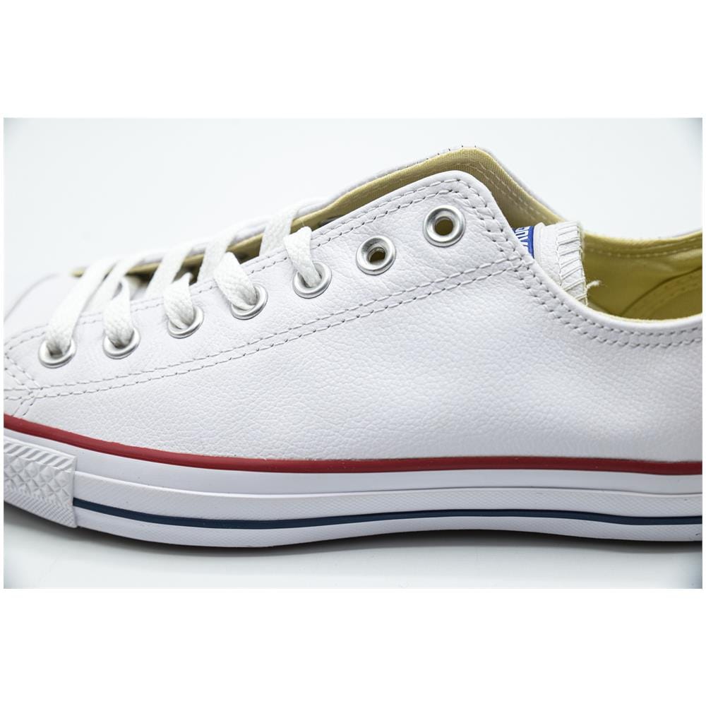 Chuck Taylor Ox Leather 132173c, Unisex, Bianca, 37.5 - Foto 6