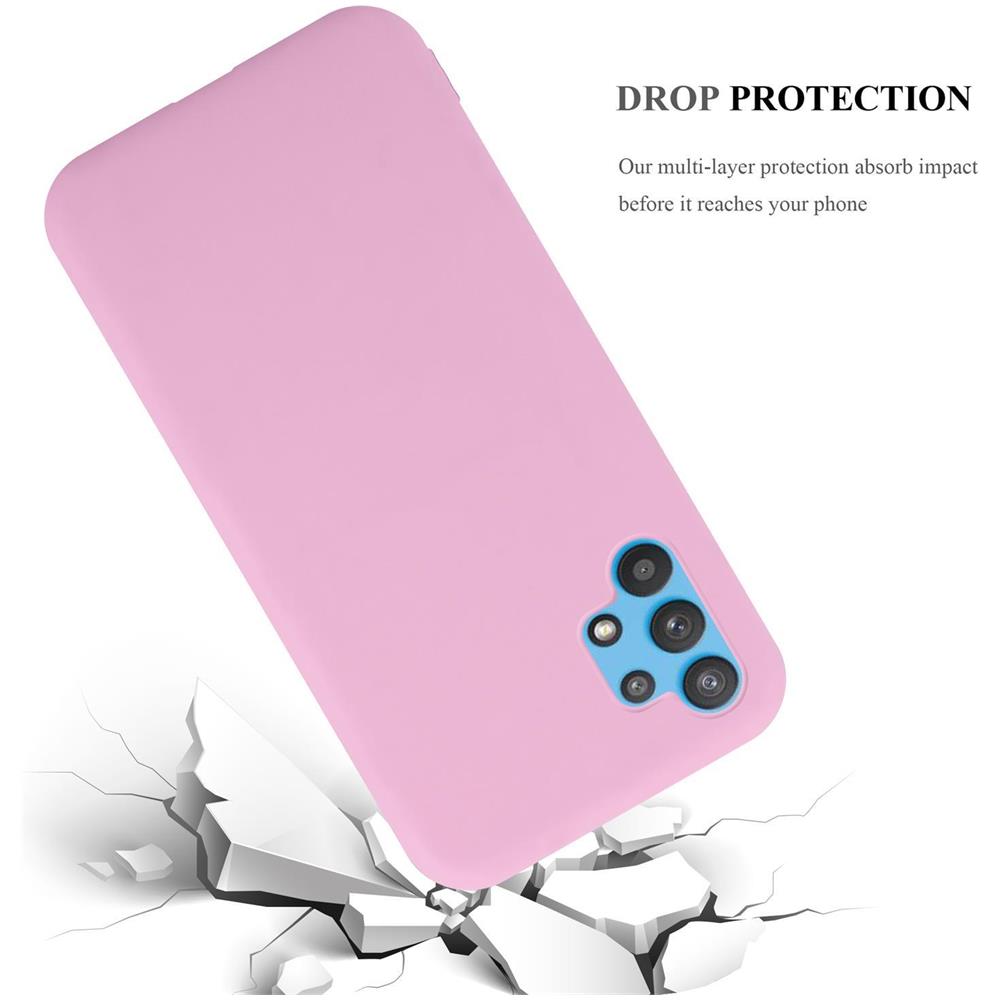Custodia Compatibile Con Samsung Galaxy A32 4g In Candy Rosa - Coperchio Protettivo In Silicone Tpu Flessibile - Foto 8