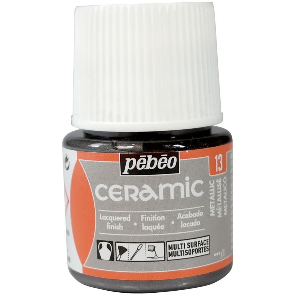 Pittura Per Ceramica E Multisuperficie - Metallo - 45 Ml - Foto 1