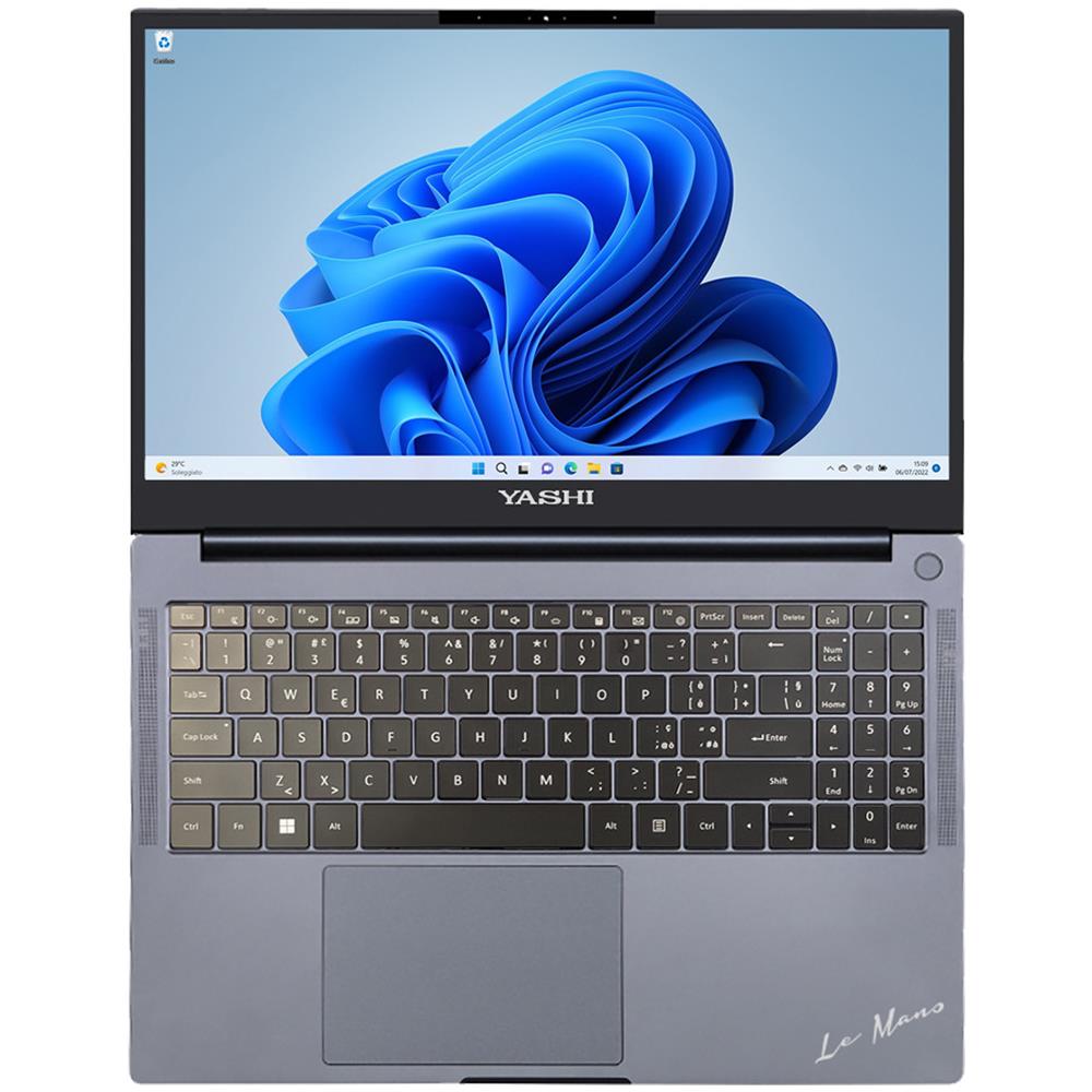 Notebook Le Mans YP1568 Monitor 15.6" Full HD AMD Ryzen 7 6800H Ram 16 GB SSD 1TB 3x USB 3.2 Windows 11 Pro - Foto 4