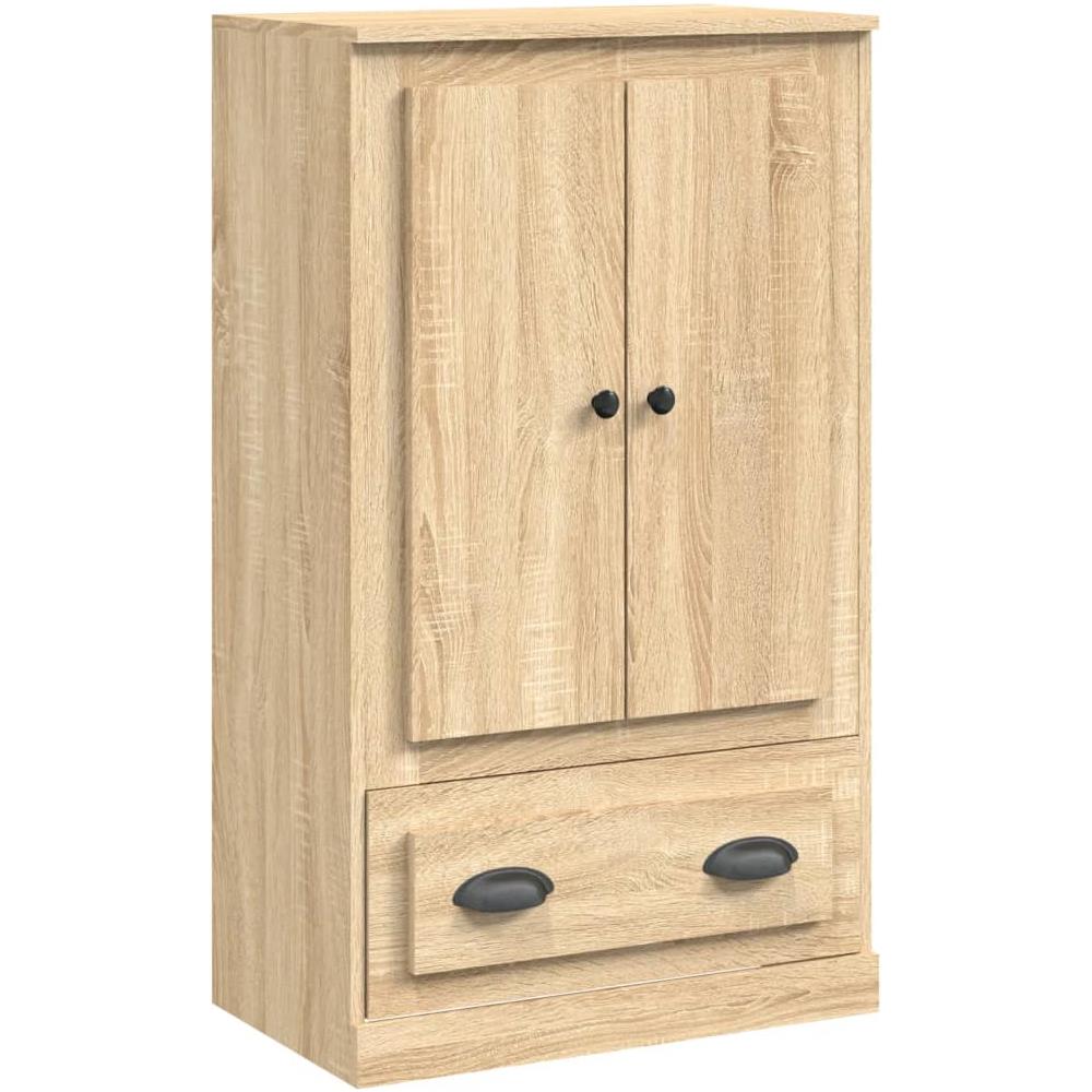 Credenza Rovere Sonoma 60x35,5x103,5 Cm In Legno Multistrato - Foto 2