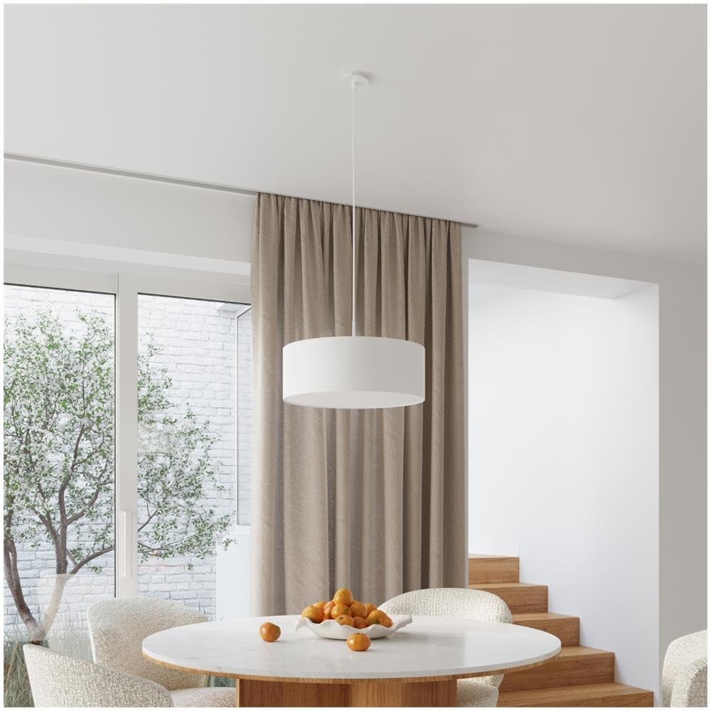Lampadario Rollo 45 Sl. 0830 - Minimalista Lampadario Bianco 106x45x45 Cm - Foto 7