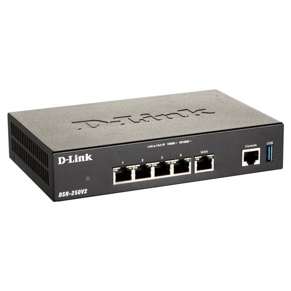 DSR-250V2 router wireless Gigabit Ethernet Nero - Foto 2