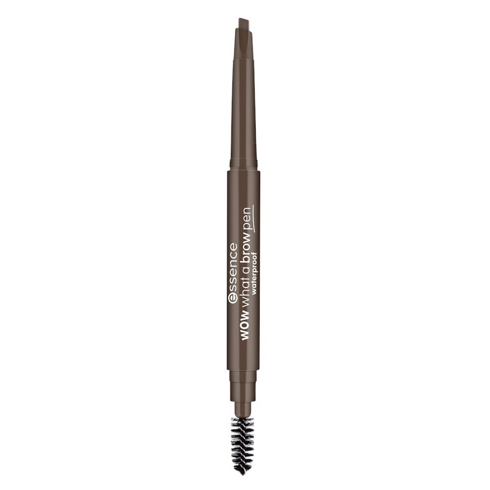 wow what a brow pen waterproof, 03 Dark Brown Marrone - Foto 1