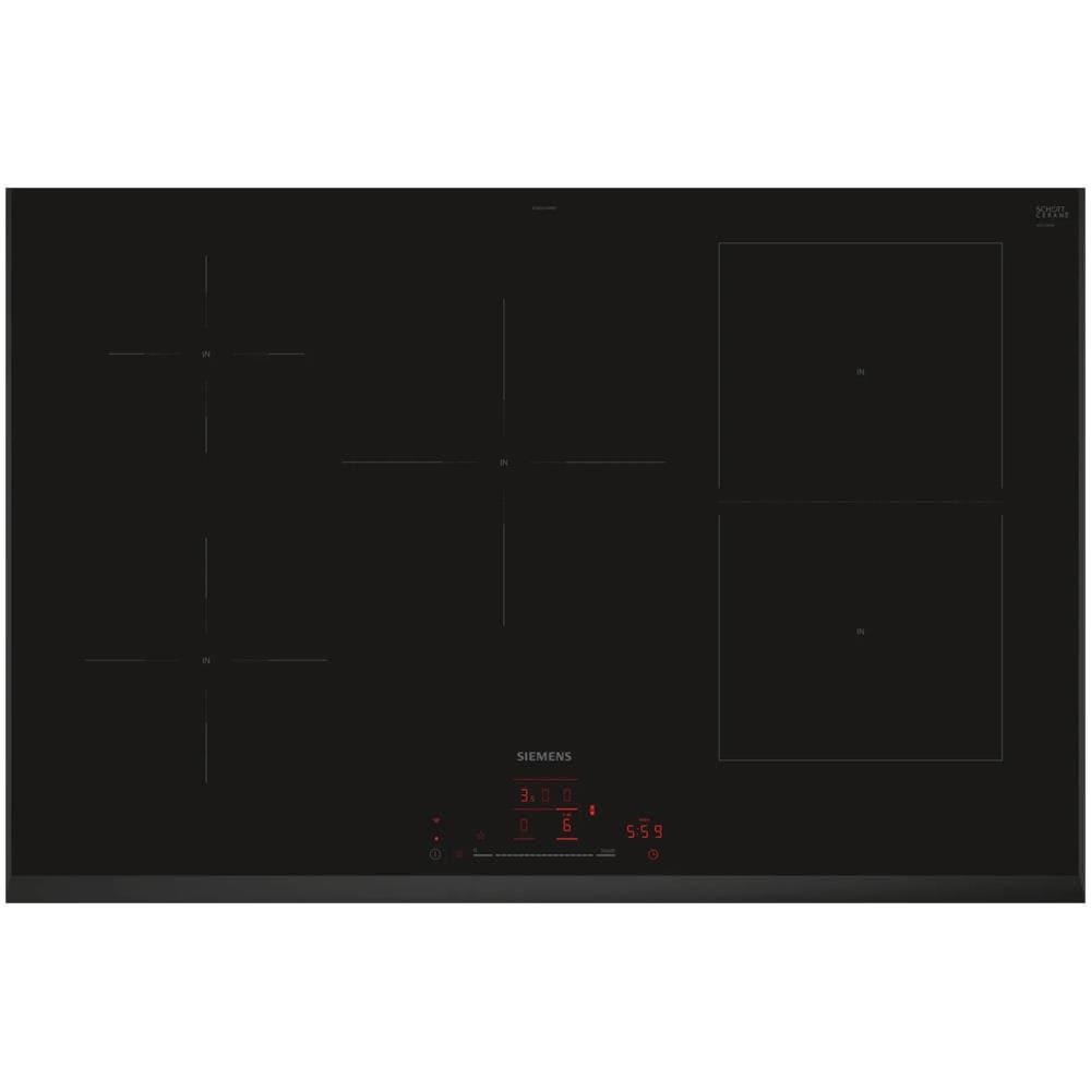 Piano Cottura ED851HWB1E da Induzione 5 Zone Cottura da 80 cm Colore Nero - Foto 1