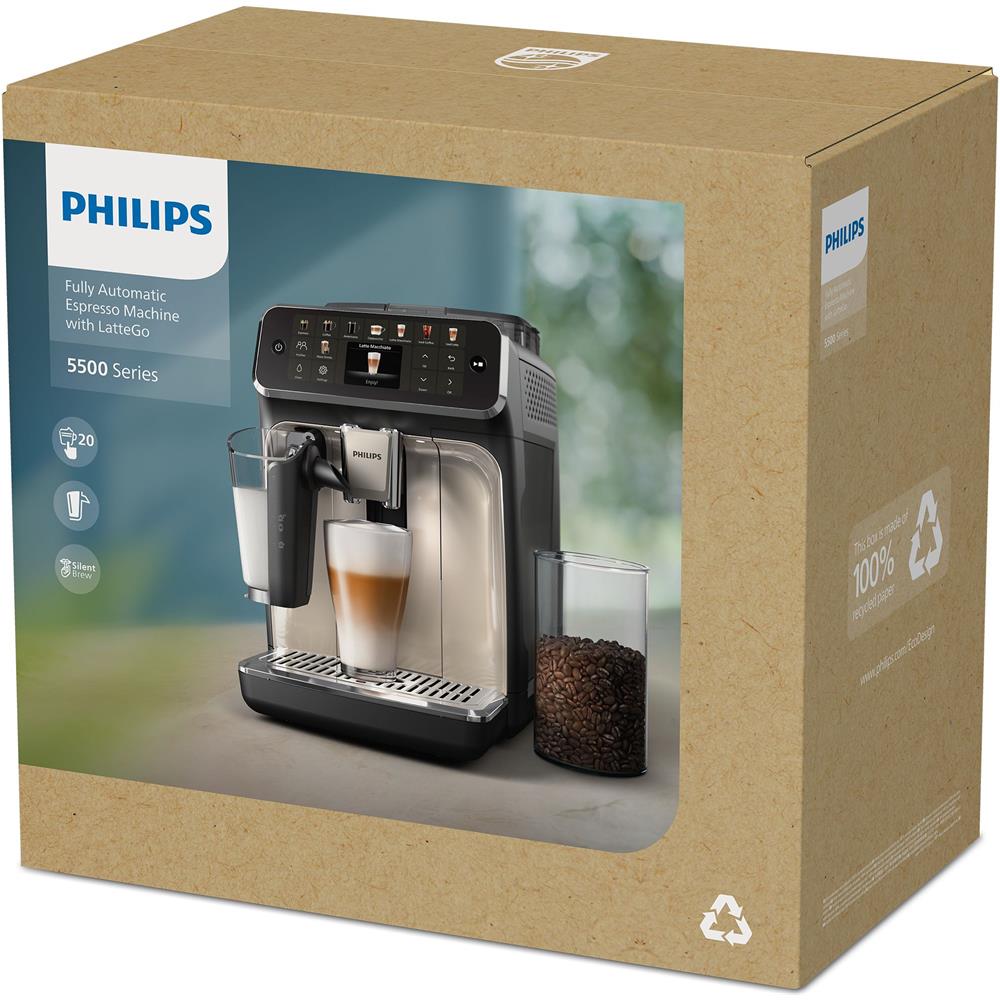 Macchina da caffè EP5541/50 Capacita 1.8 L Potenza 230 W Colore Nero - Foto 7