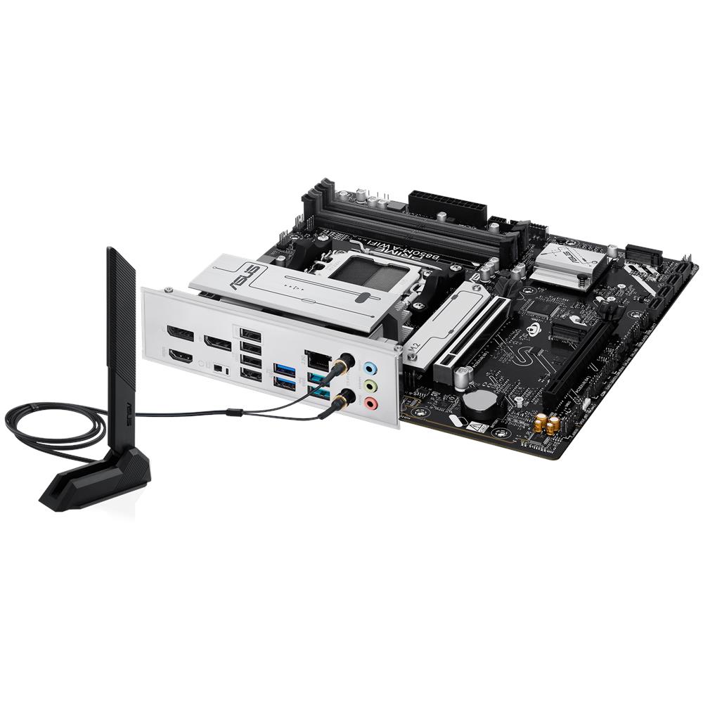 Scheda Madre Prime B850M-A WIFI Socket AMD AM5 Chipset B850 Micro-ATX - Foto 8