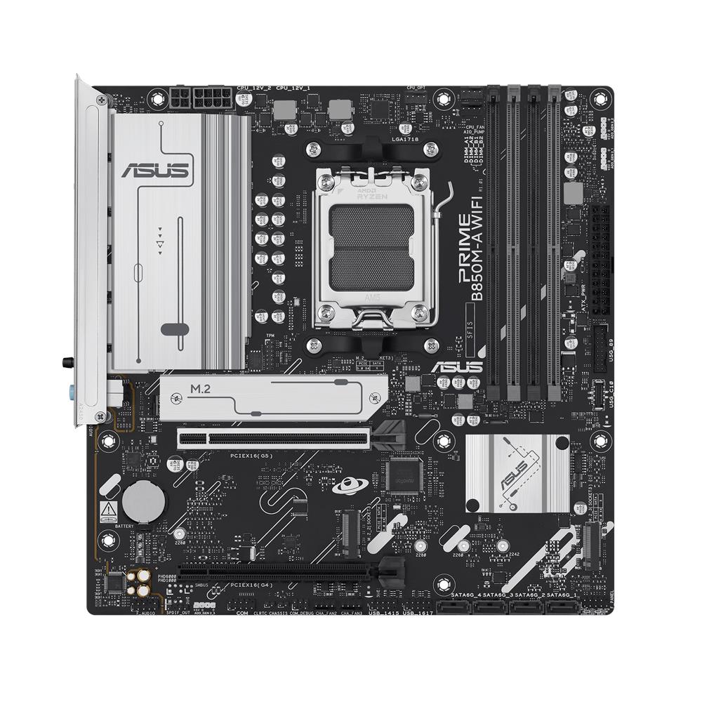 Scheda Madre Prime B850M-A WIFI Socket AMD AM5 Chipset B850 Micro-ATX - Foto 2