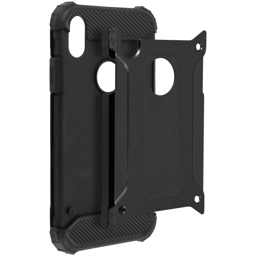 Cover Iphone Xr Protezione Bi-materia Anti-caduta Nero - Foto 5