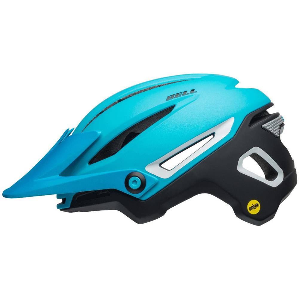 Casco Mtb Bell 2019 Sixer Mips Ridgeline Matte Blu Nero (m 55-59cm, Blu) - Foto 2