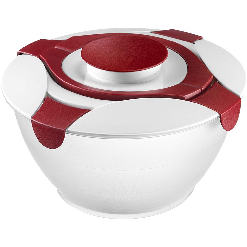 2422 Salad Spinner - Salad Spinners (crank / handle, Red, White, Polyethylene, Polypropylene) - Foto 1