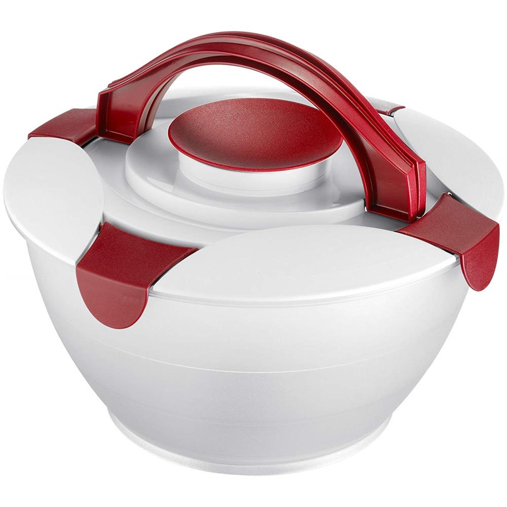 2422 Salad Spinner - Salad Spinners (crank / handle, Red, White, Polyethylene, Polypropylene) - Foto 2