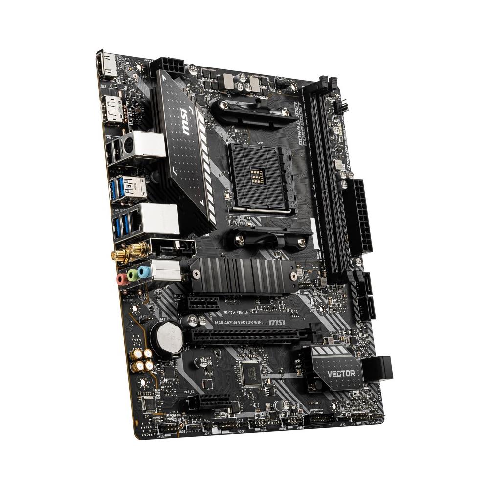 Scheda Madre MAG A520M WIFI Socket AM4 Chipset A520 Micro-ATX - Foto 2