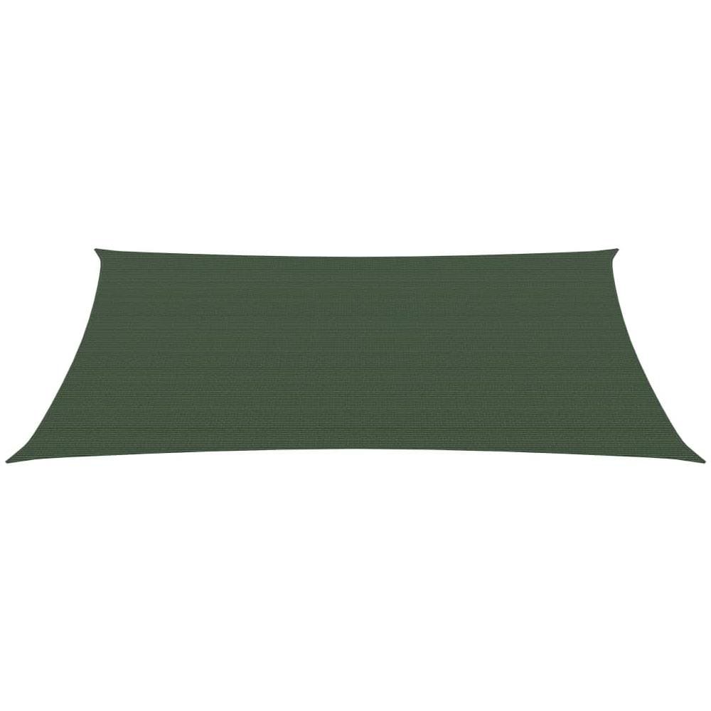 Vela Parasole 160 G / m? Verde Scuro 5x6 M In Hdpe - Foto 3