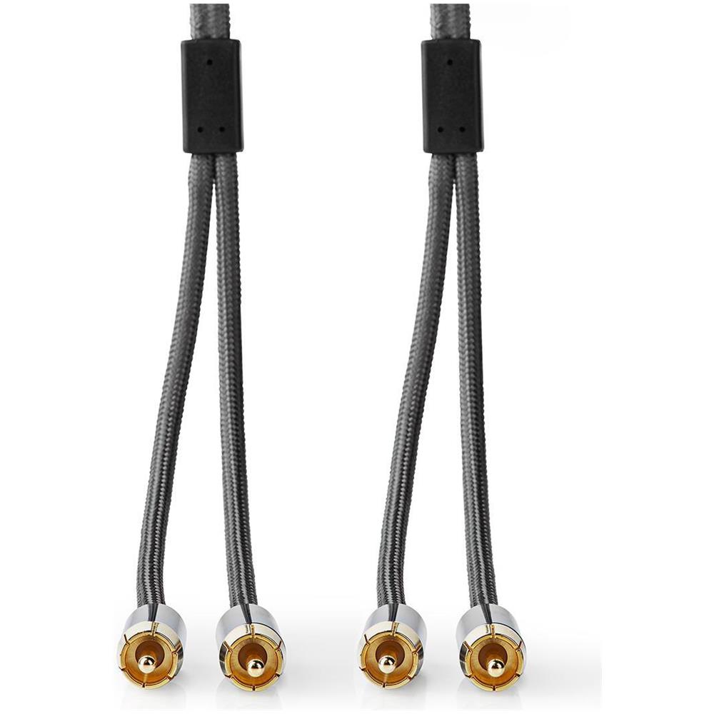 CATB24200GY20 cavo audio 2 m 2 x RCA Grigio - Foto 2