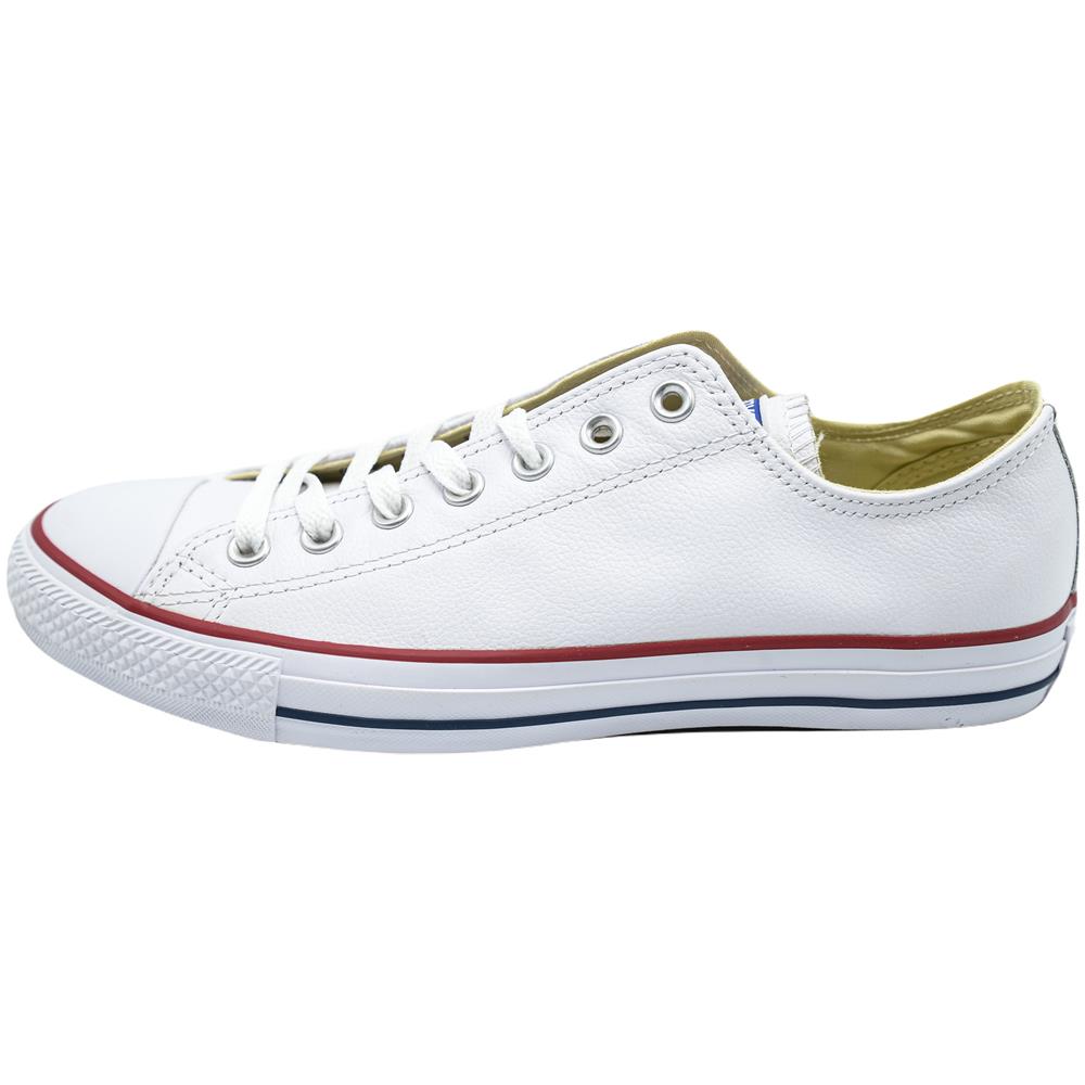 Chuck Taylor Ox Leather 132173c, Unisex, Bianca, 41 - Foto 1