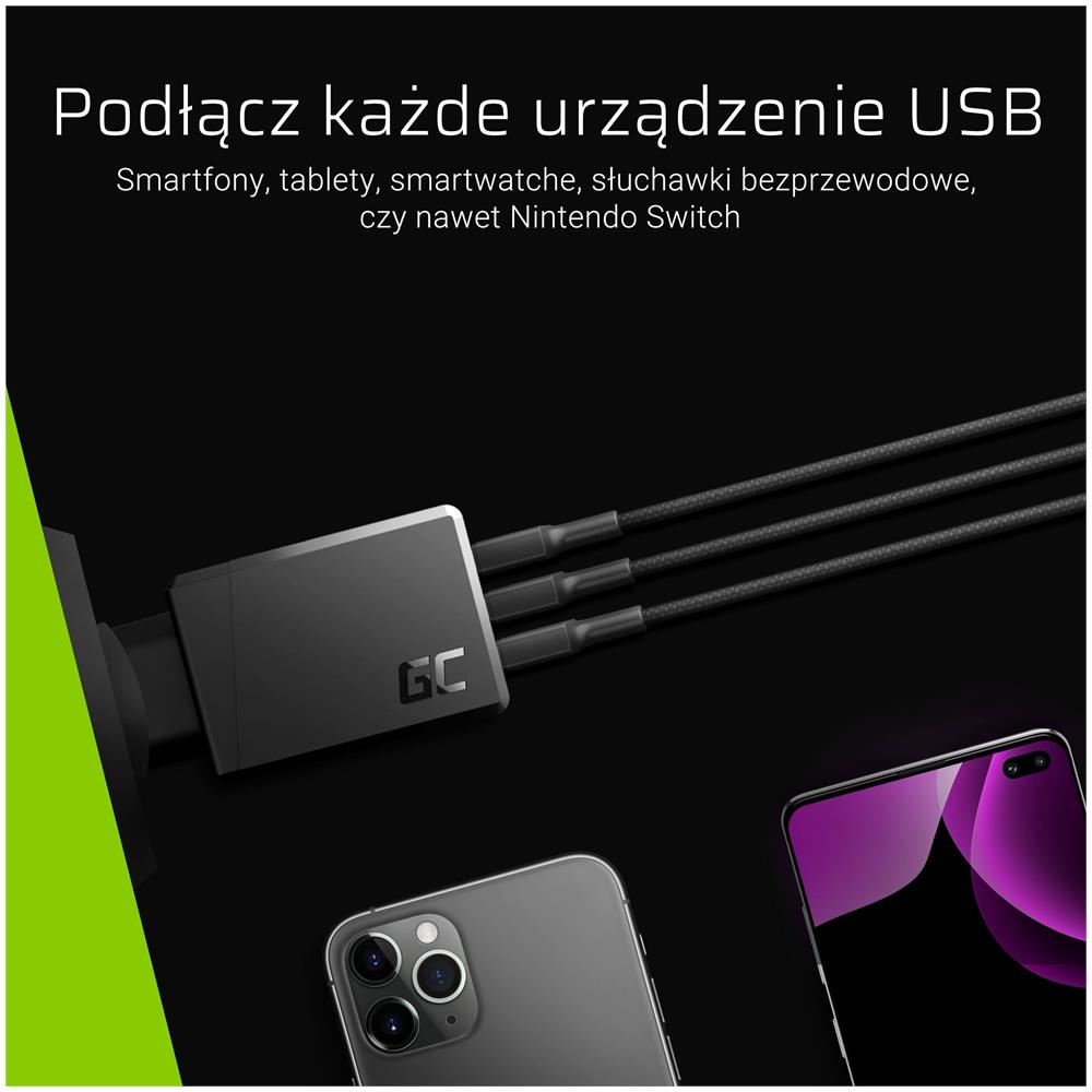 Caricabatterie Chargesource 3 3x Usb-a 2,4 A (chargc03)  - Foto 2
