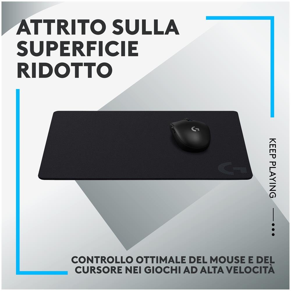 G G440 Tappetino per mouse per gioco da computer Nero - Foto 1