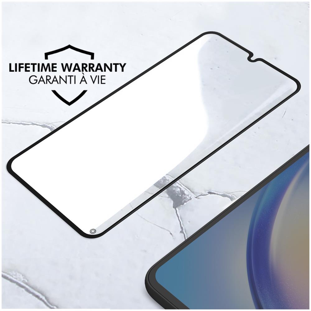 Salvadisplay In Vetro Temperato Per Samsung A34 5g 2.5d Original, Trasparente - Foto 2