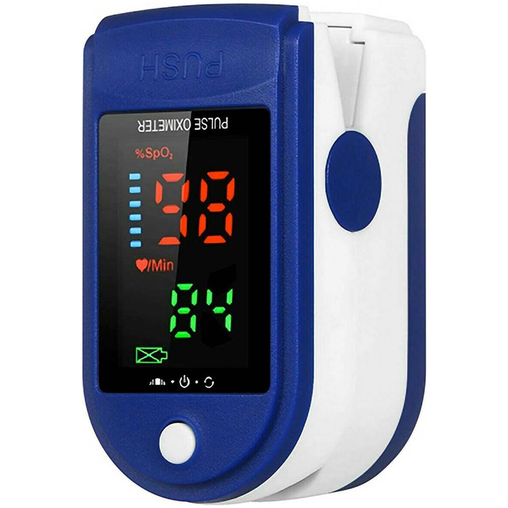 Saturimetro Lk87 Pulsossimetro Da Dito Battito Pressione Sangue Misuratore - Foto 1