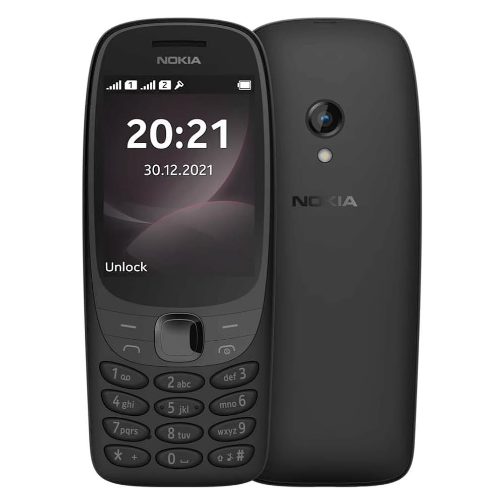 6310 Senior 2G (2024) 16MB 8MB Ram Display 2.8" 240x320 Main Camera VGA Dual nanoSim SO S30+ Unisoc 6531F 1120mAh Black - Foto 1