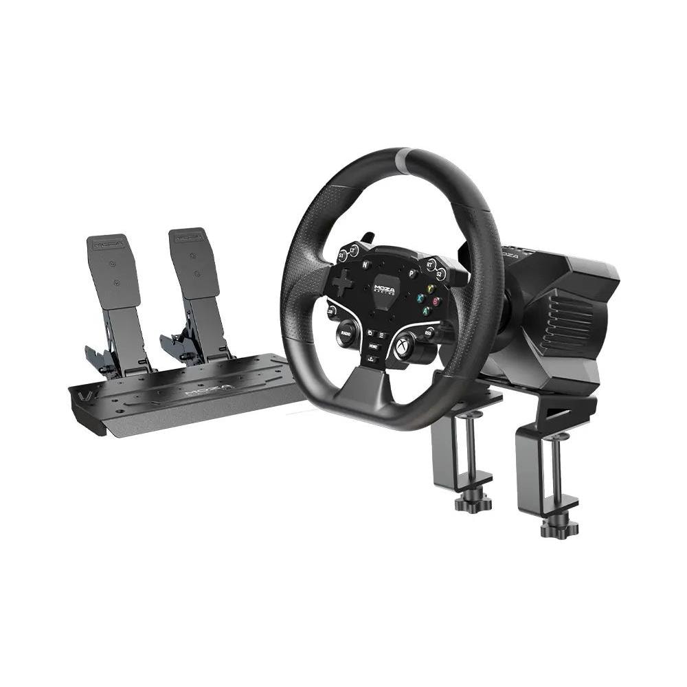RS053 periferica di gioco Nero USB Sterzo + Pedali PC, Xbox One, Xbox Series S, Xbox Series X - Foto 1